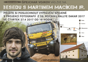 MARTIN MACÍK JR - DAKAR 2017